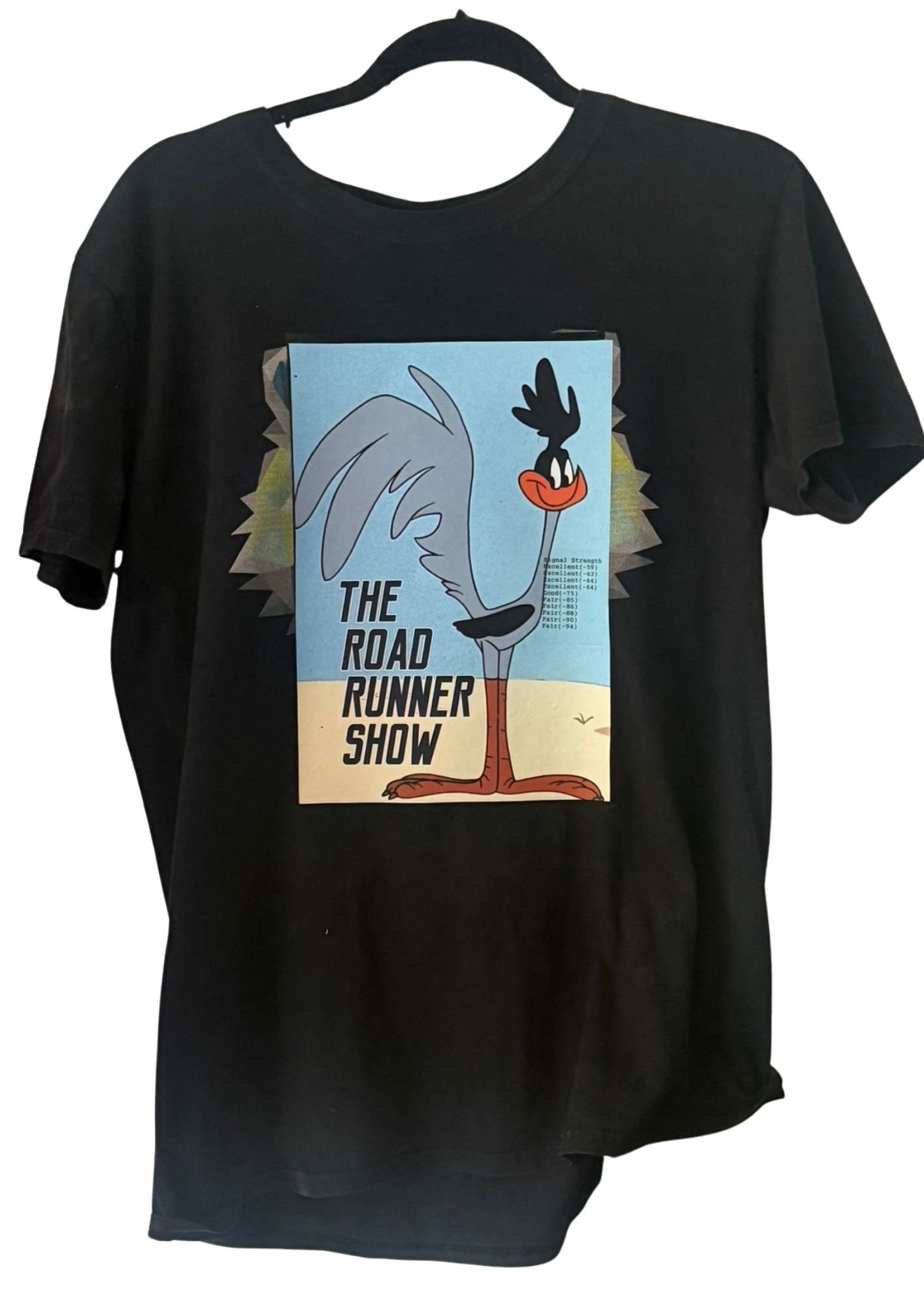 Line Study Tee with poster-style front graphic