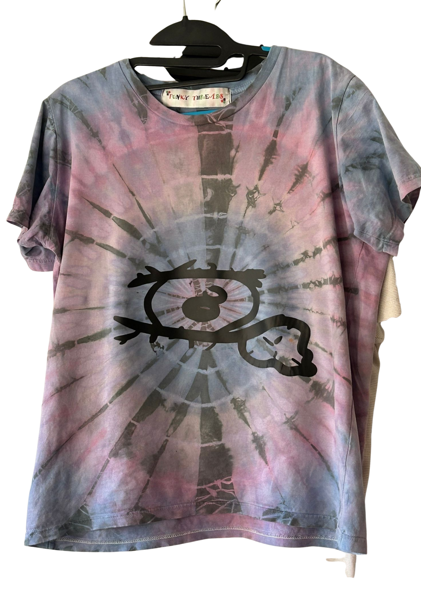Tie-dye Melted Perceptions tee from the sinister spring into summer collection